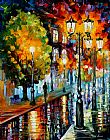 AFTER A NIGHT RAIN by Leonid Afremov